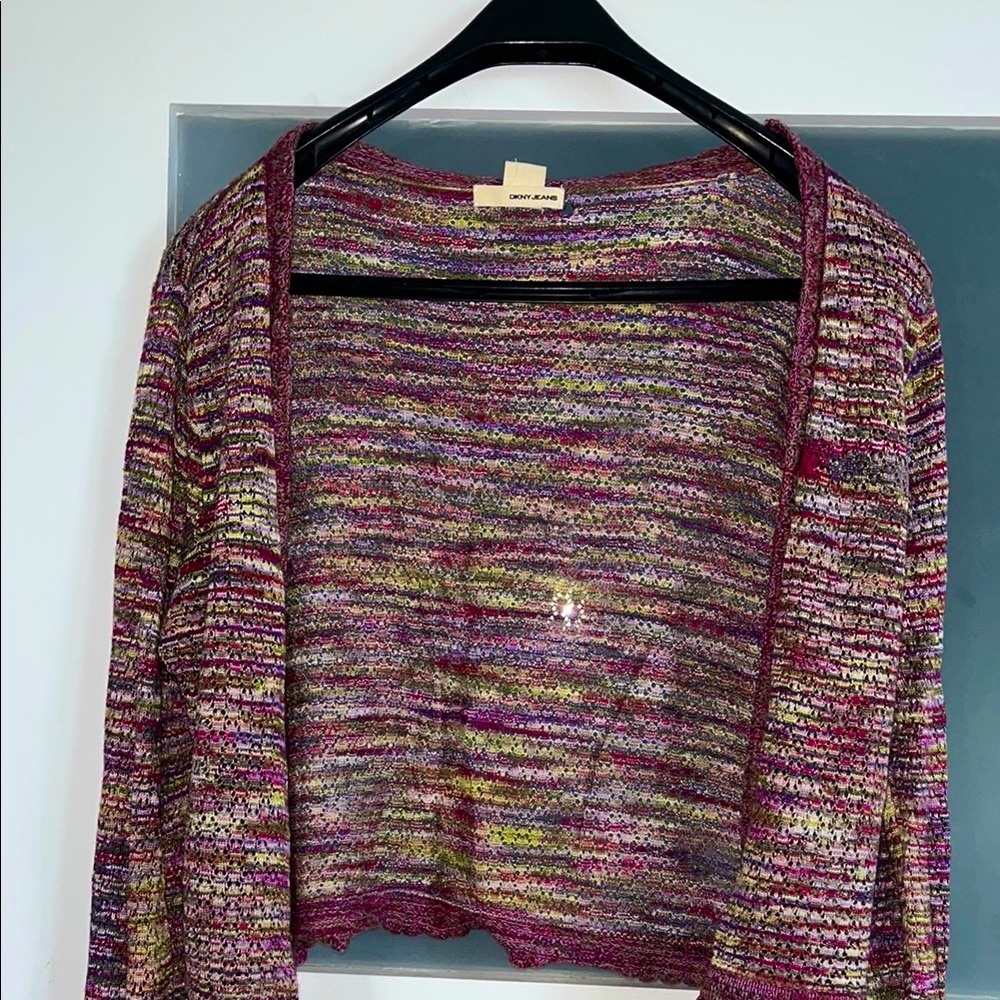DKNY Colorful Knit Women's Sweater